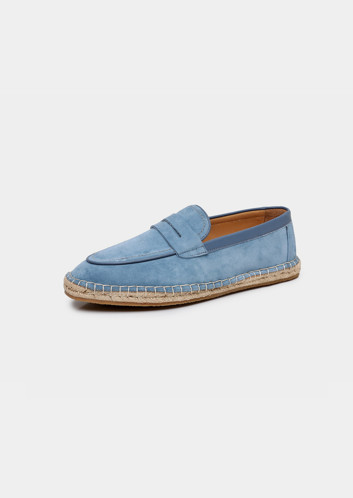 Fårmocka Beige Espadriller Penny Loafer Regular Fit 7
