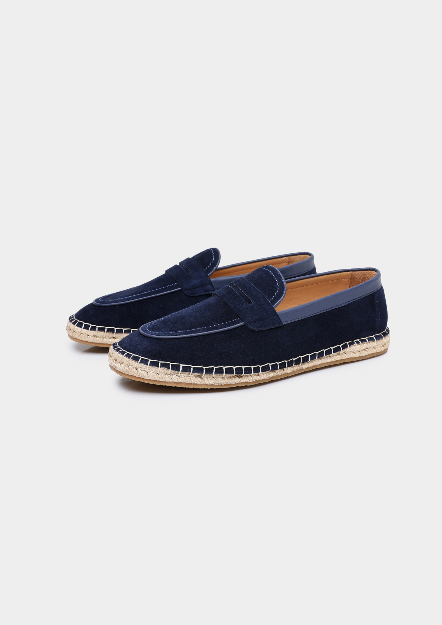 Fårmocka Beige Espadriller Penny Loafer Regular Fit 9