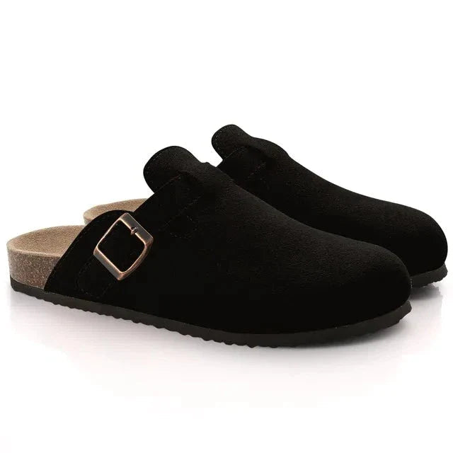 Kalvmocka Beige Träskor Delikata Sömmar Regular Fit 7