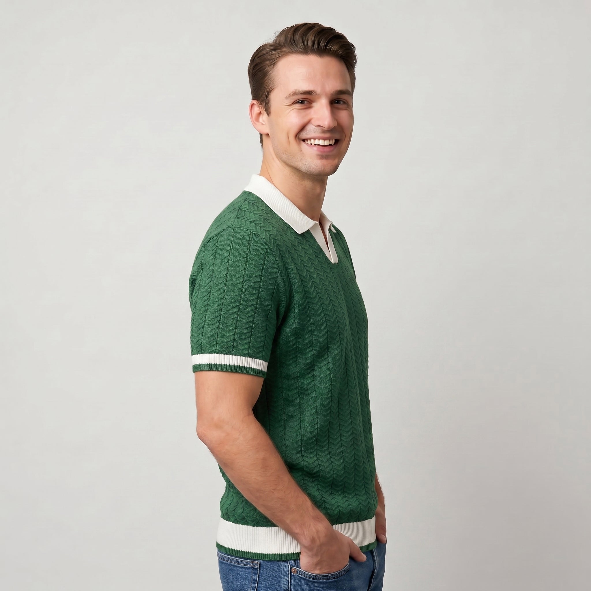 Valter Stickad Polo