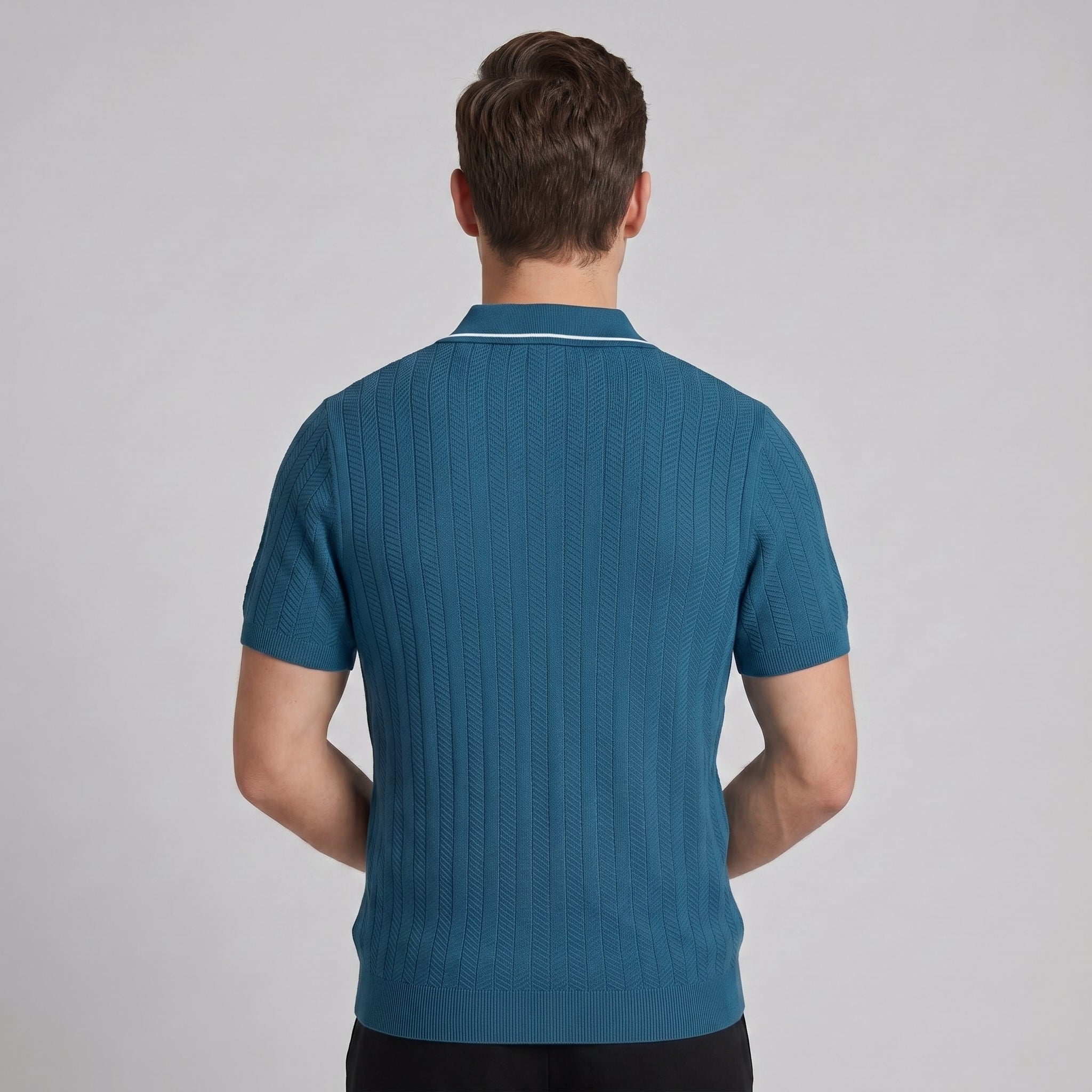 Chevronstickad Polo