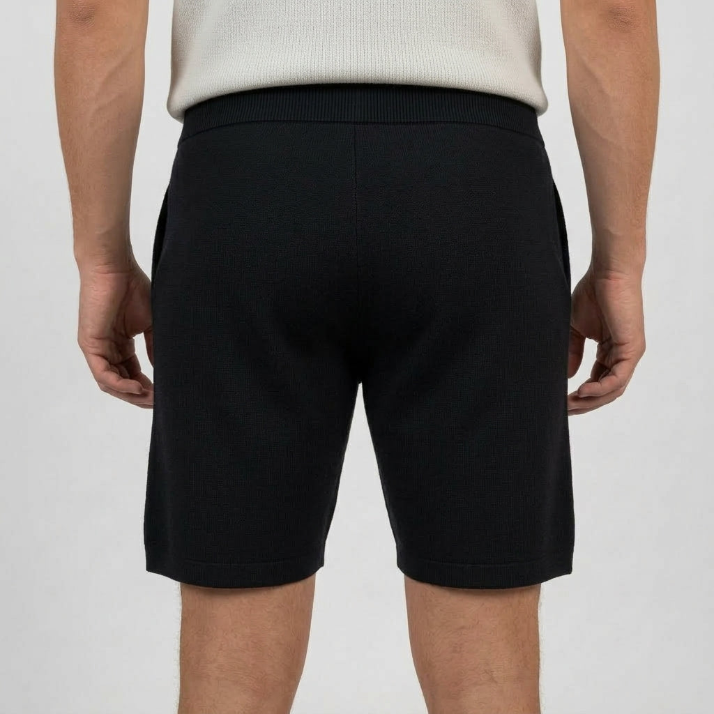 Stickade Shorts Bekväm Passform