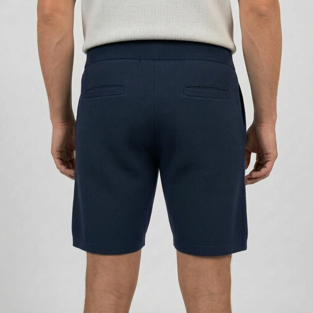 Stickade Shorts Bekväm Passform