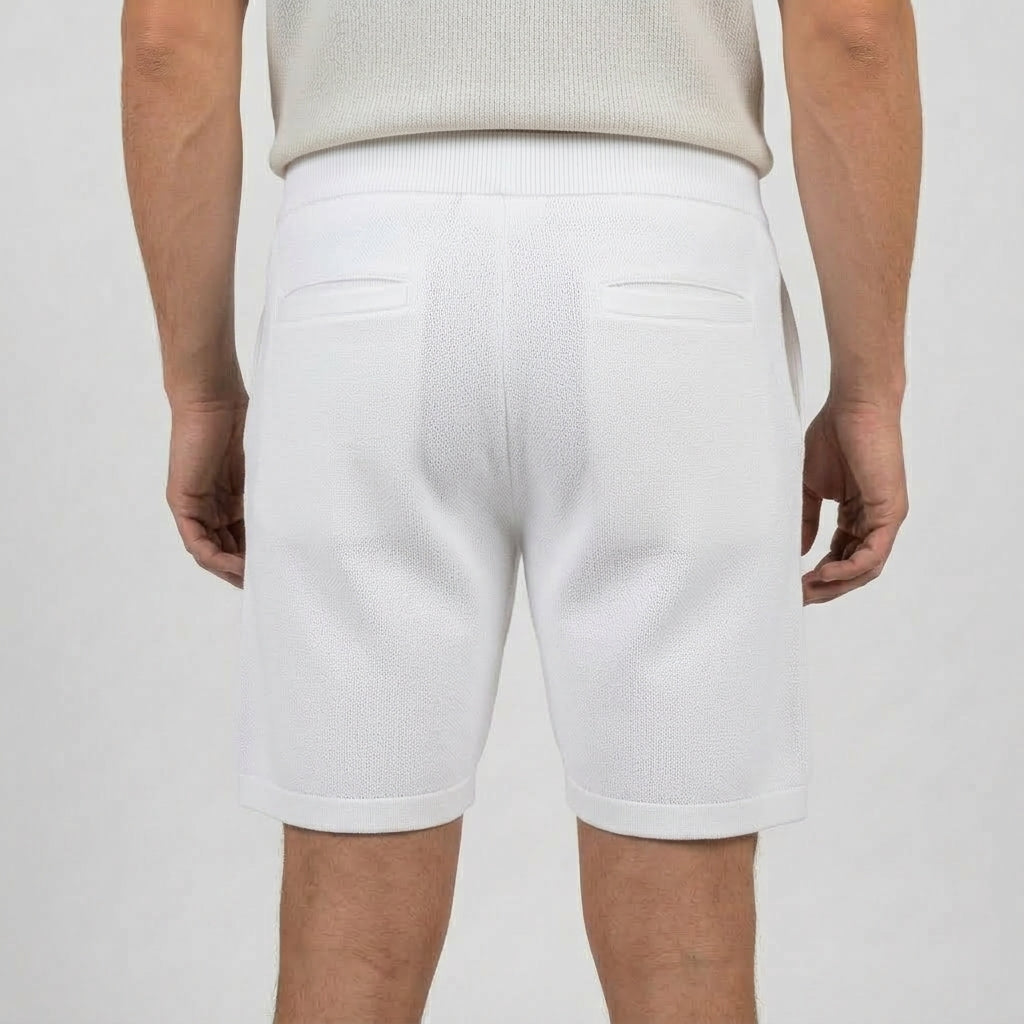 Stickade Shorts Bekväm Passform