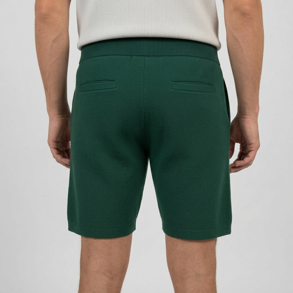 Stickade Shorts Bekväm Passform