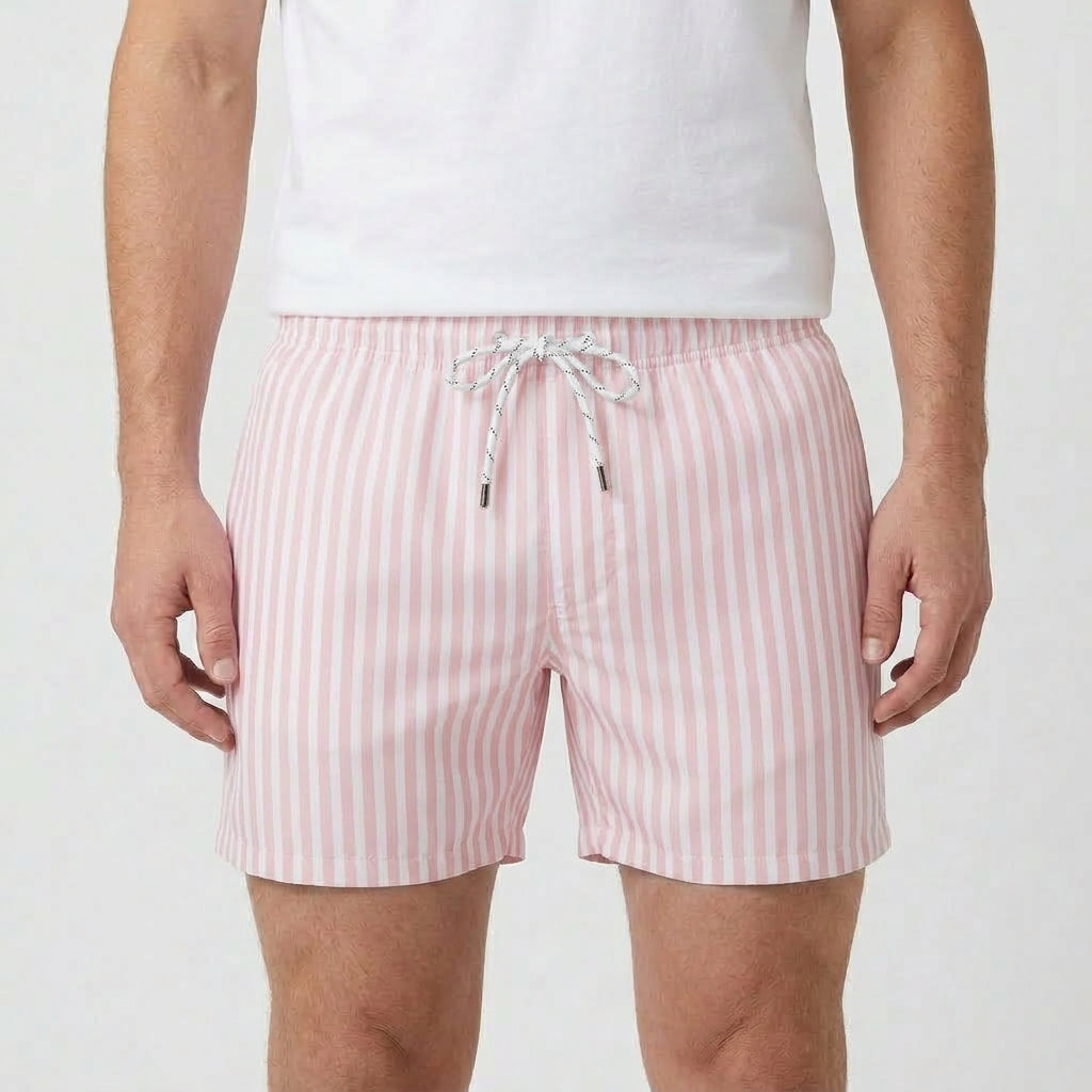 Lätta Randiga Shorts För Varmare Dagar