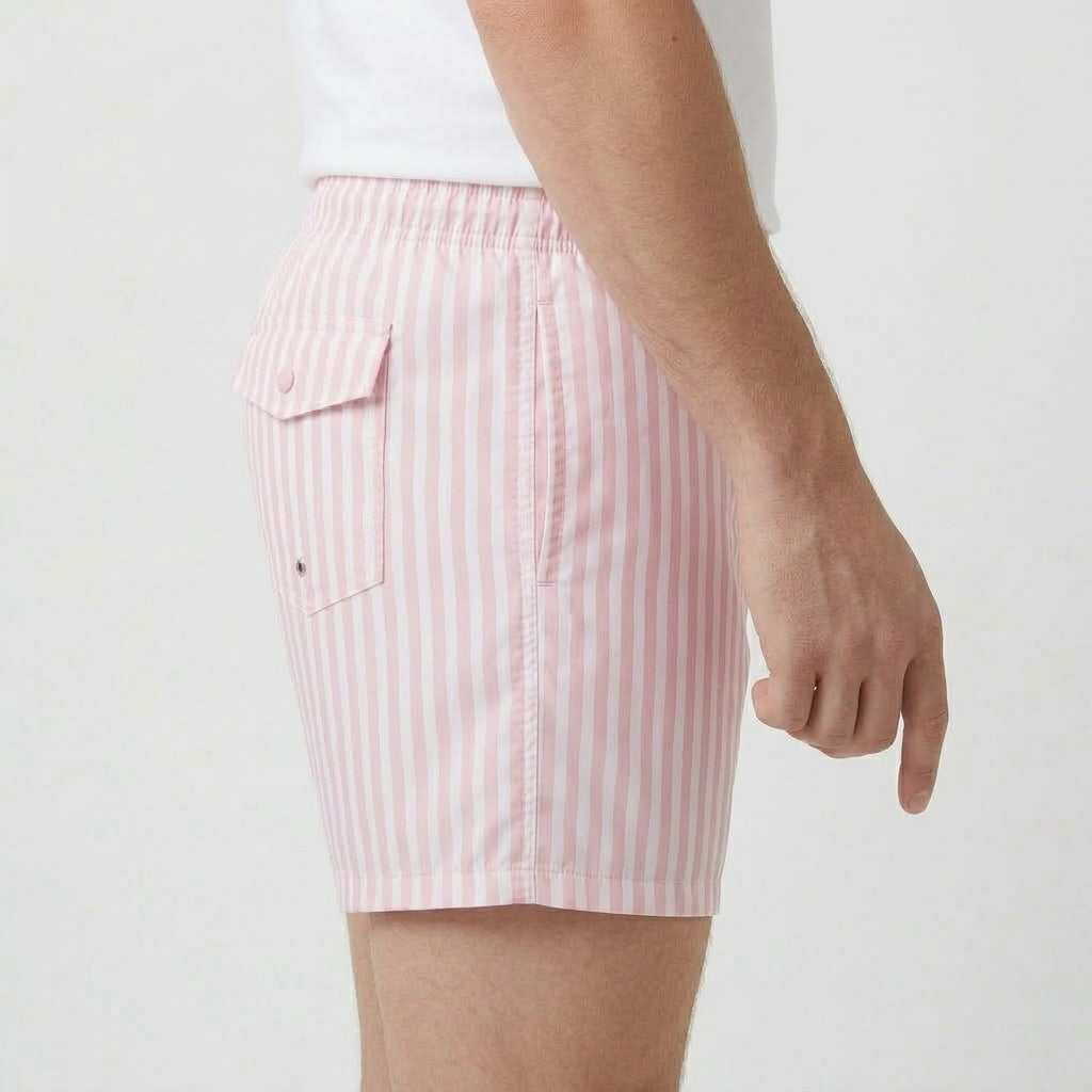 Lätta Randiga Shorts För Varmare Dagar