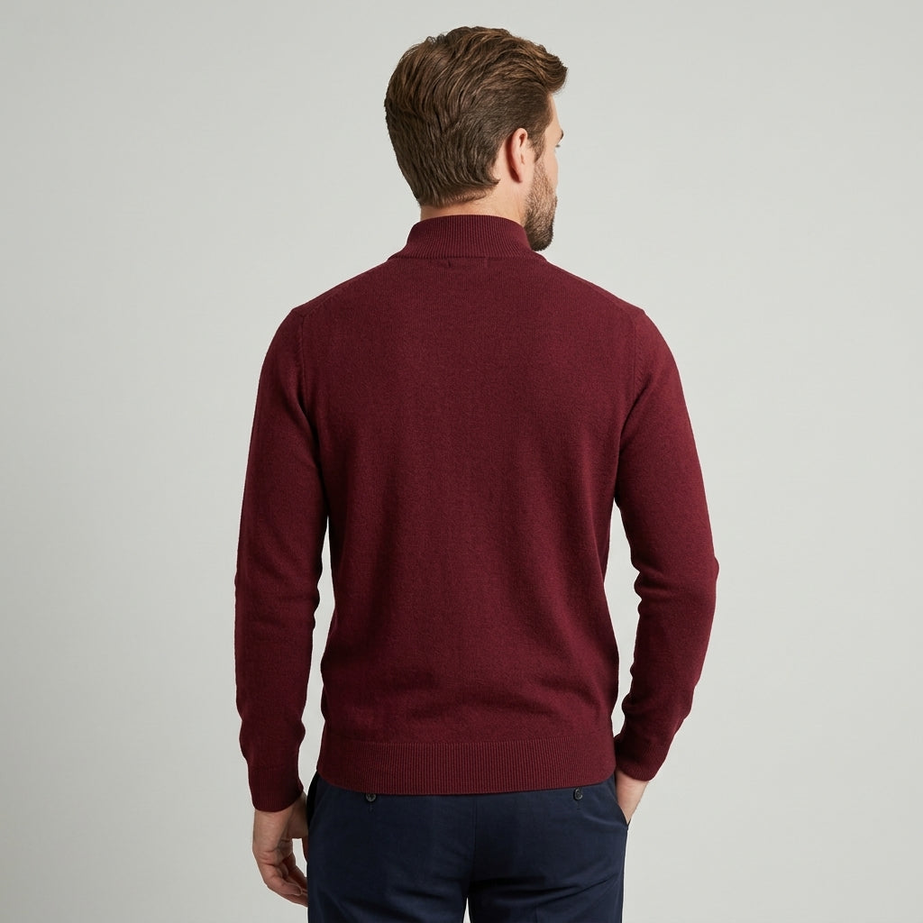 Elegant Half-Zip Tröja