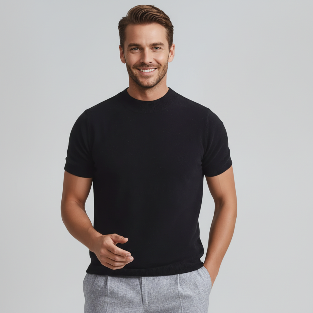 Minimalistisk t-shirt regular fit
