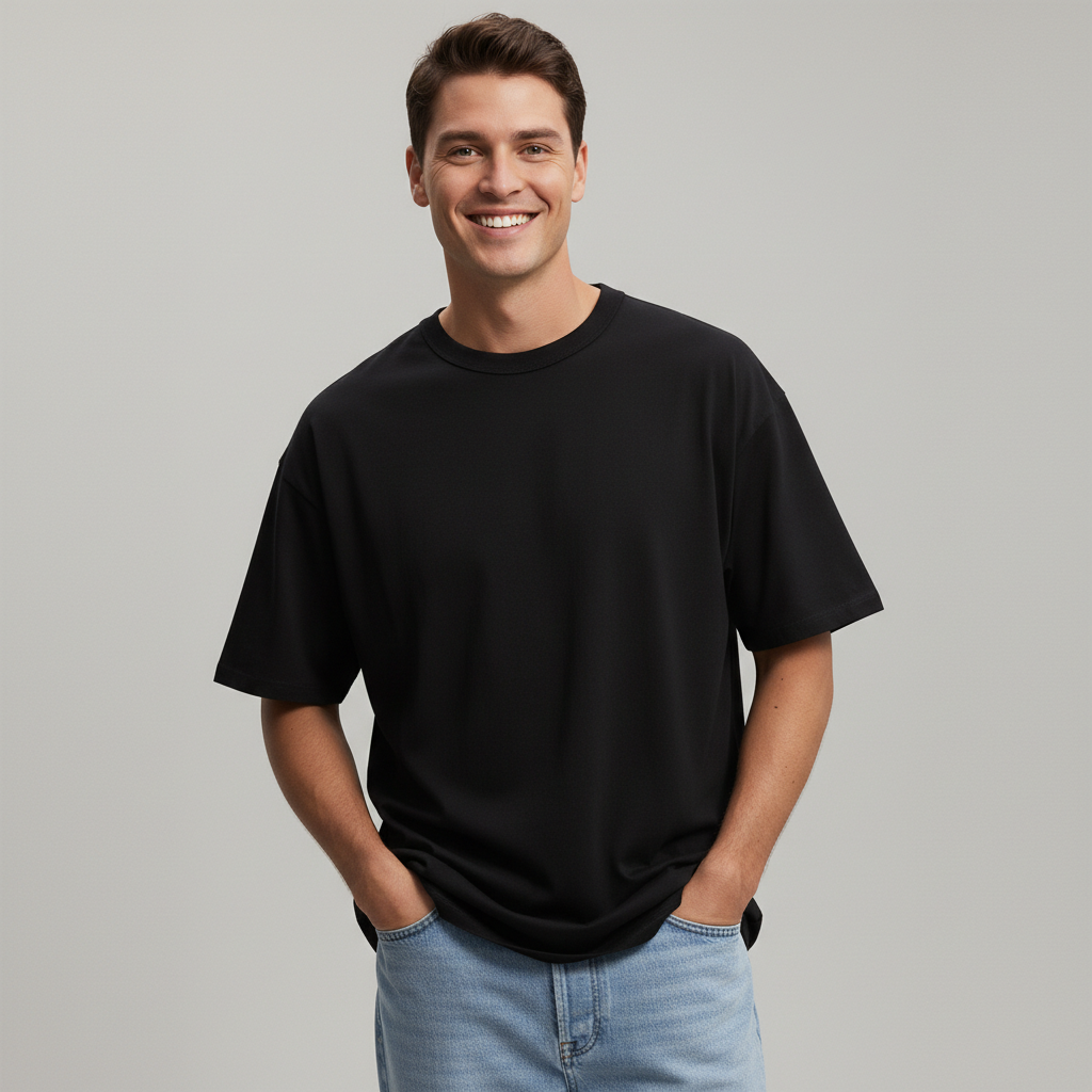 Lätt oversized t-shirt för vardag