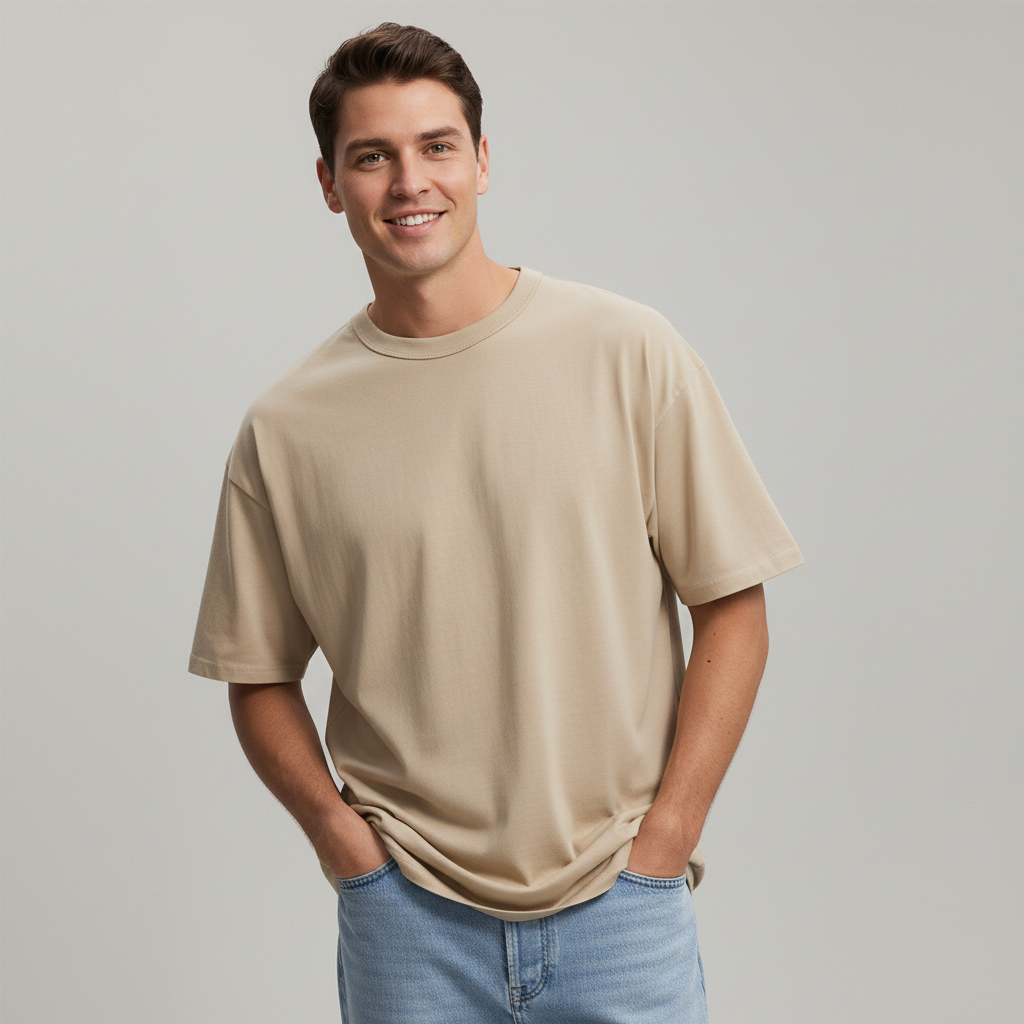 Lätt oversized t-shirt för vardag