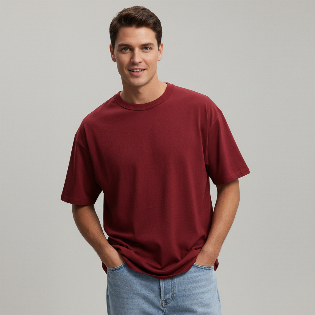 Lätt oversized t-shirt för vardag