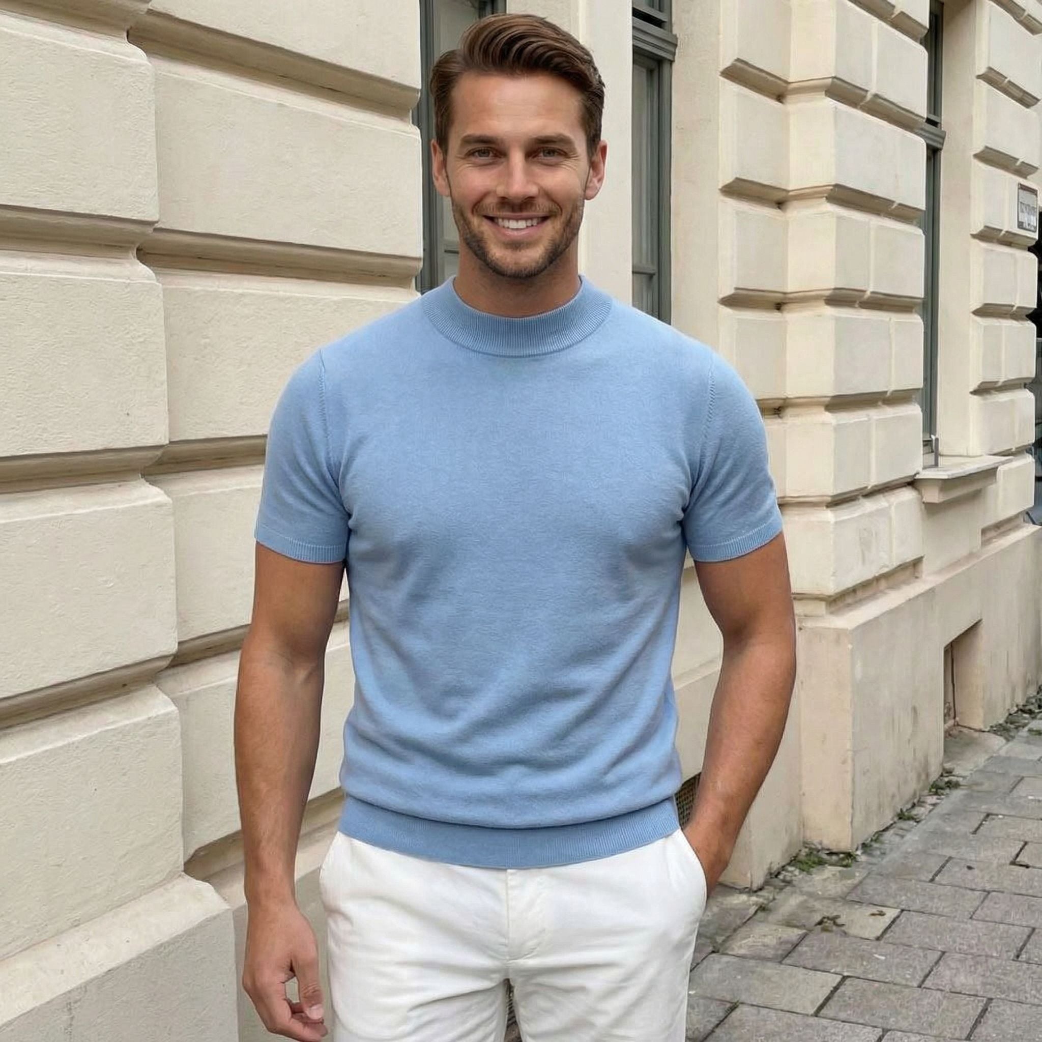 Minimalistisk t-shirt regular fit