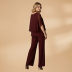 Asymmetrisk chiffongset i elegant stil 3