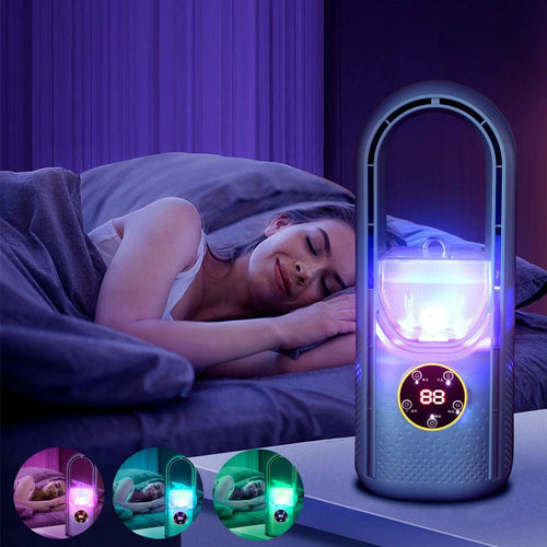 Bärbar Aircondition med USB och Vattentank 1