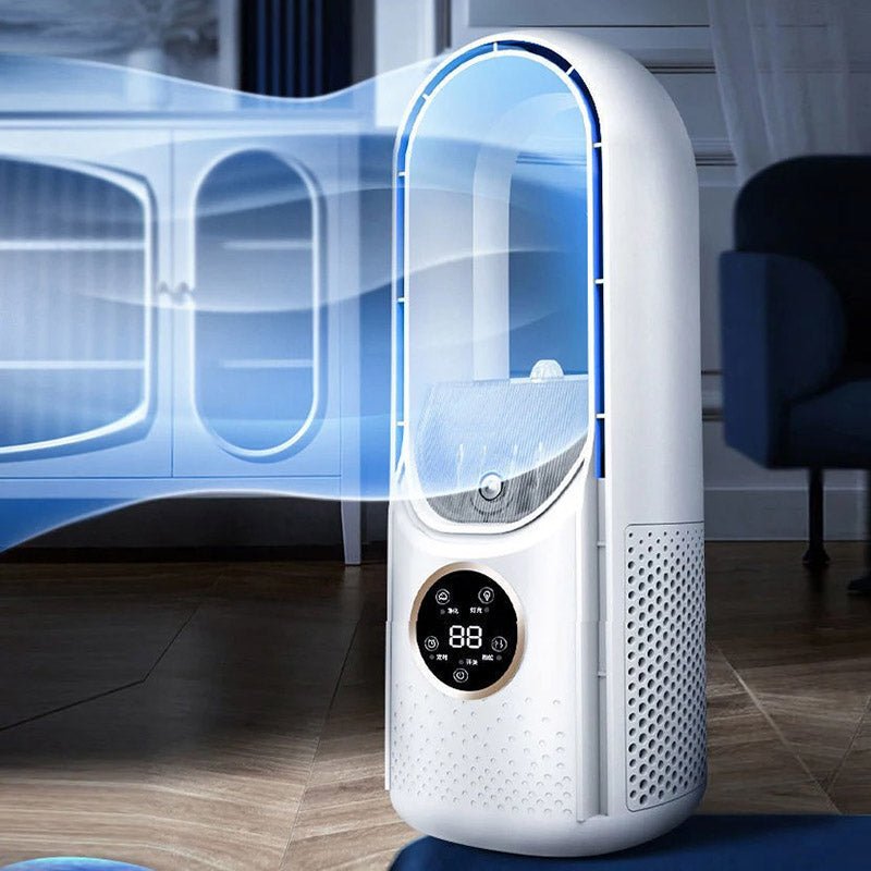 Bärbar Aircondition med USB och Vattentank 4