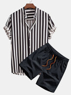Bomull Ljusblå Badset Relaxed Fit 1