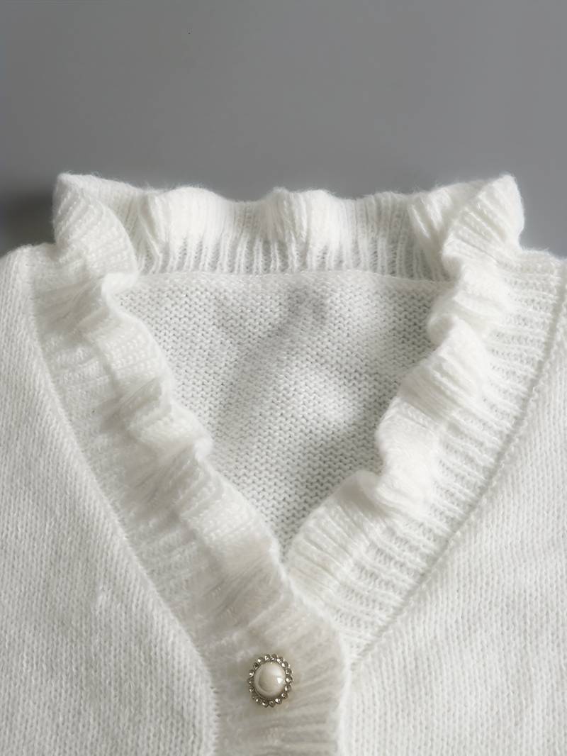 Chic blus med volanger 2