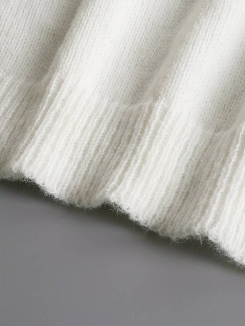 Chic blus med volanger 4
