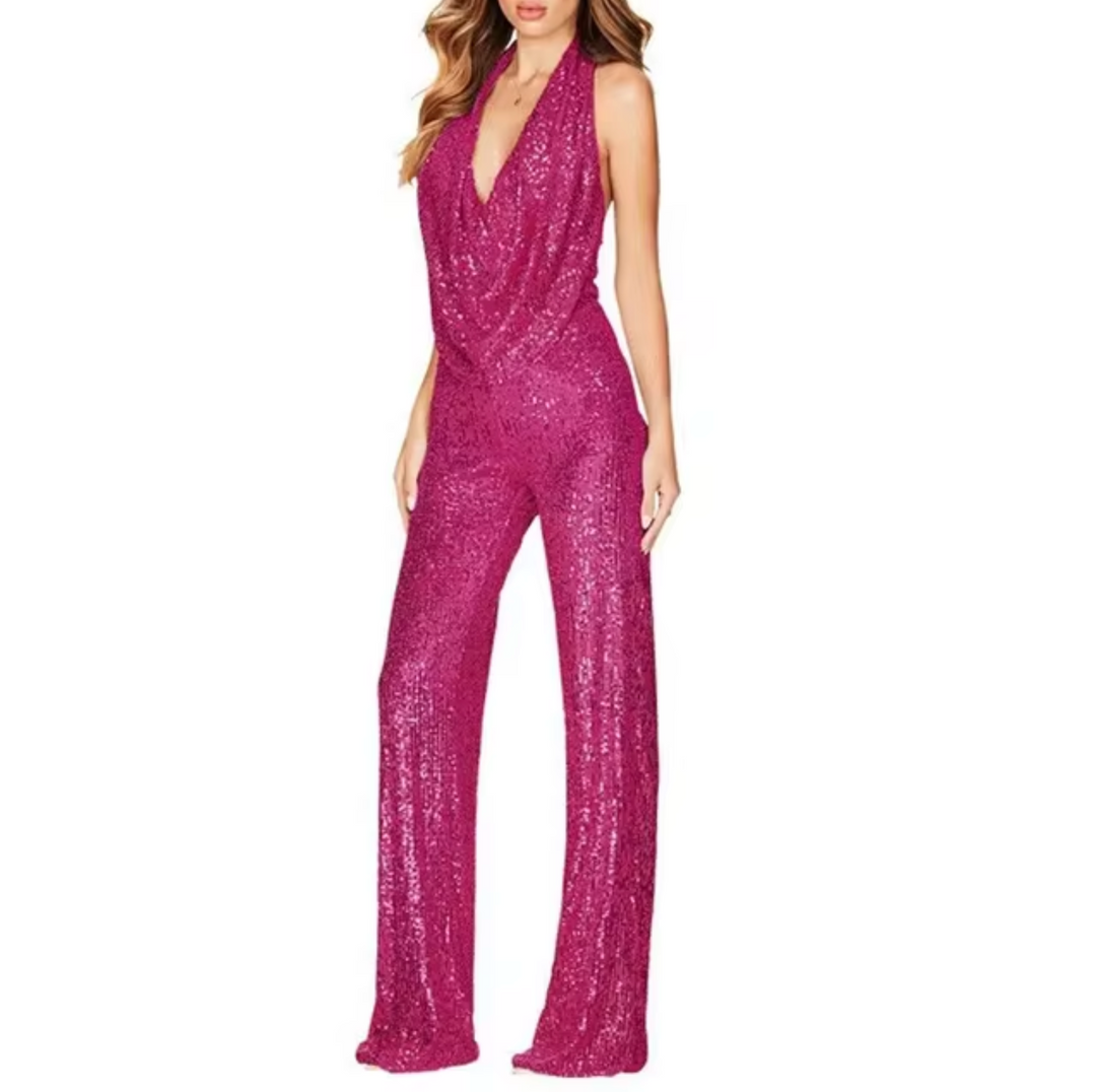 Elegant Paljett Jumpsuit 9