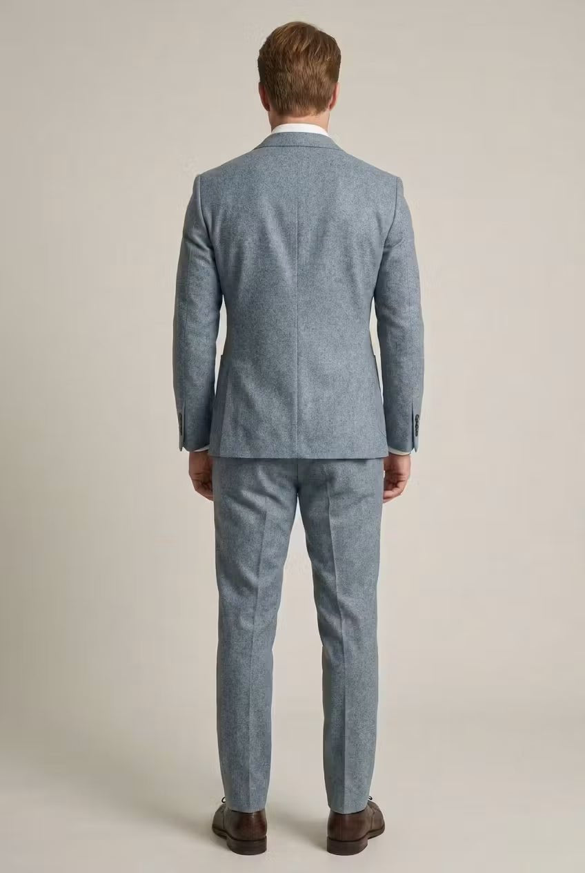 Elegant Slimmad Kostym Herr 3