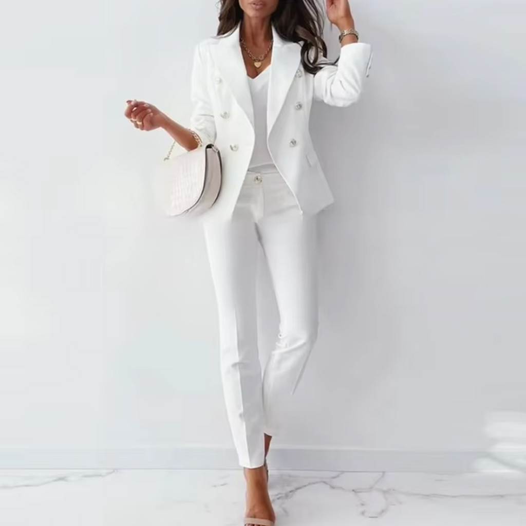 Elegant Tvådelat Set Dam 0