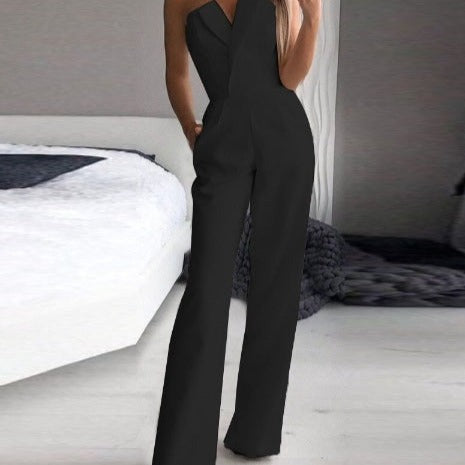 Elegant ärmlös jumpsuit 0