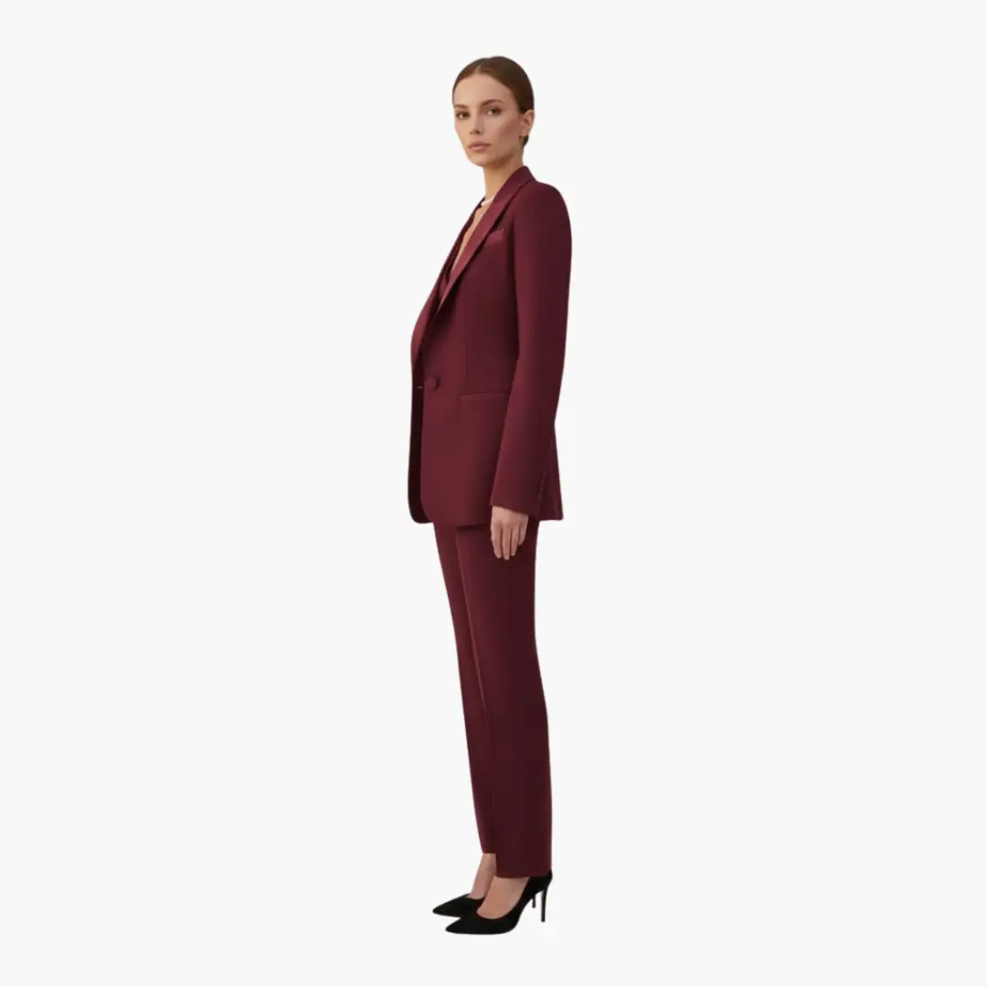 Elegant bröllopskostym med kavaj 3