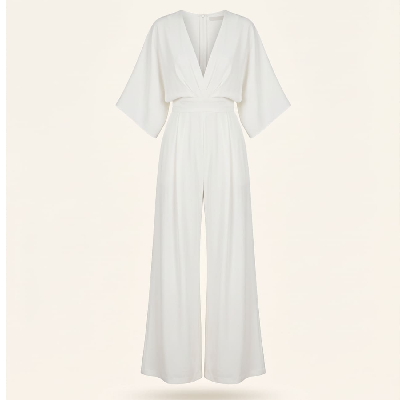Elegant lång jumpsuit med vida ben 1