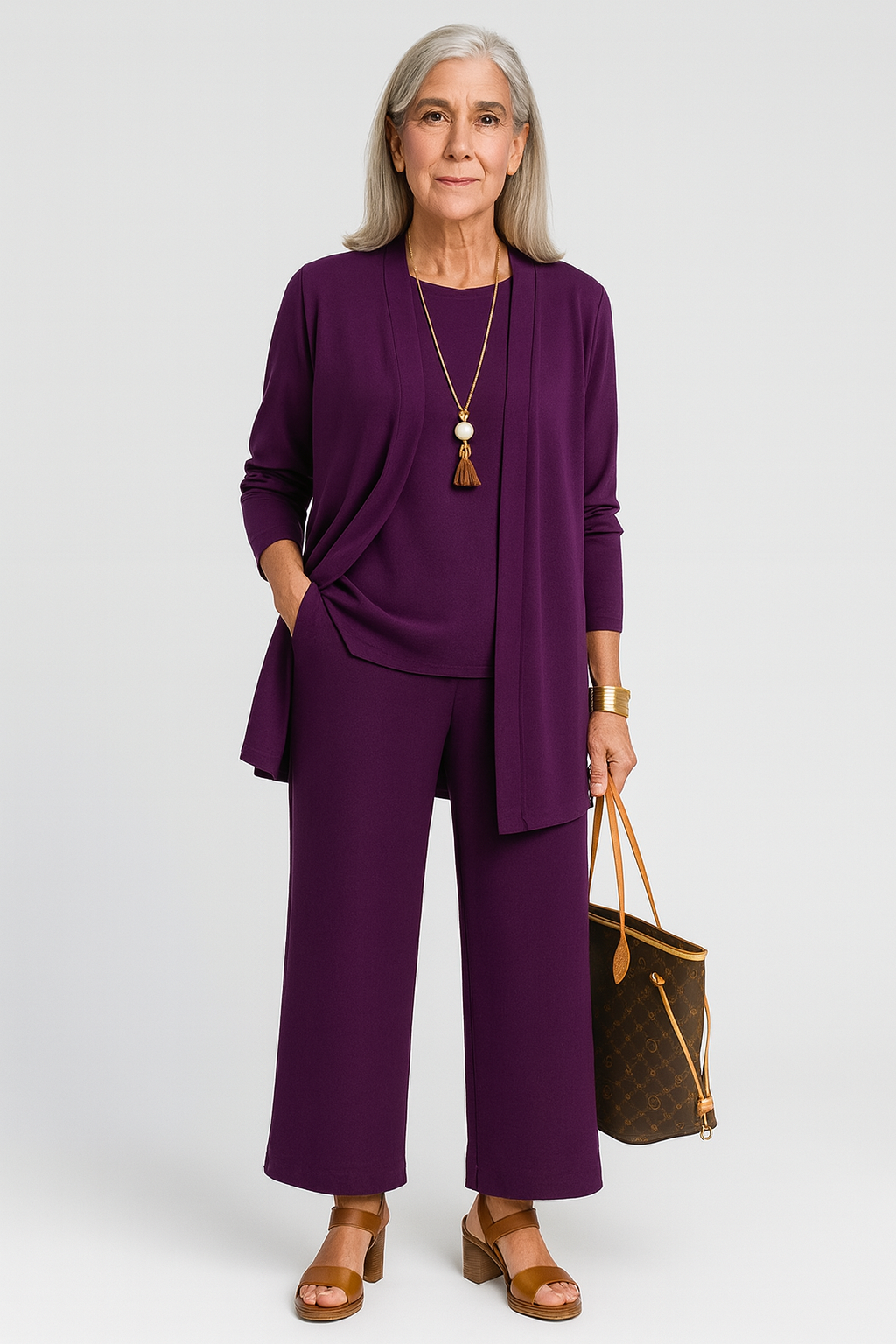 Elegant tredelat set 4