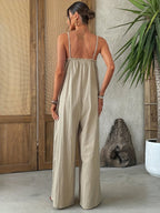 Eleganta tunna remmar jumpsuit 3