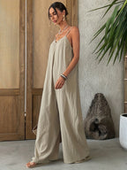 Eleganta tunna remmar jumpsuit 4