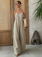 Eleganta tunna remmar jumpsuit 6