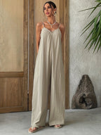 Eleganta tunna remmar jumpsuit 7