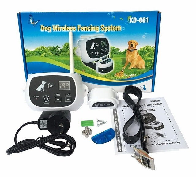 Elektroniskt Hundstängsel med Justerbar Krage 0