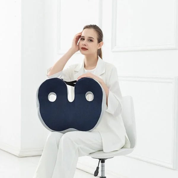 Ergonomisk Sittdyna i Memory Foam med Justerbara Remmar 5