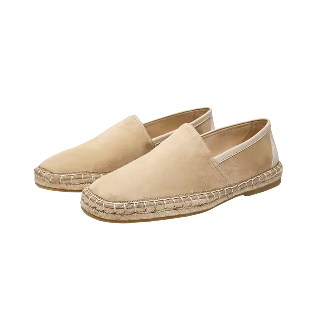 Fårmocka Beige Espadriller Halkskydd Regular Fit 0