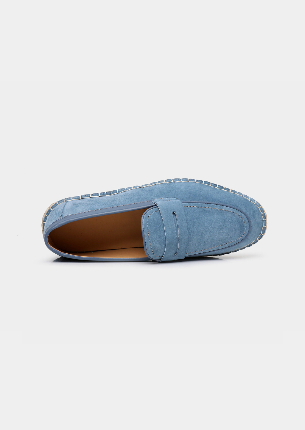 Fårmocka Beige Espadriller Penny Loafer Regular Fit 6