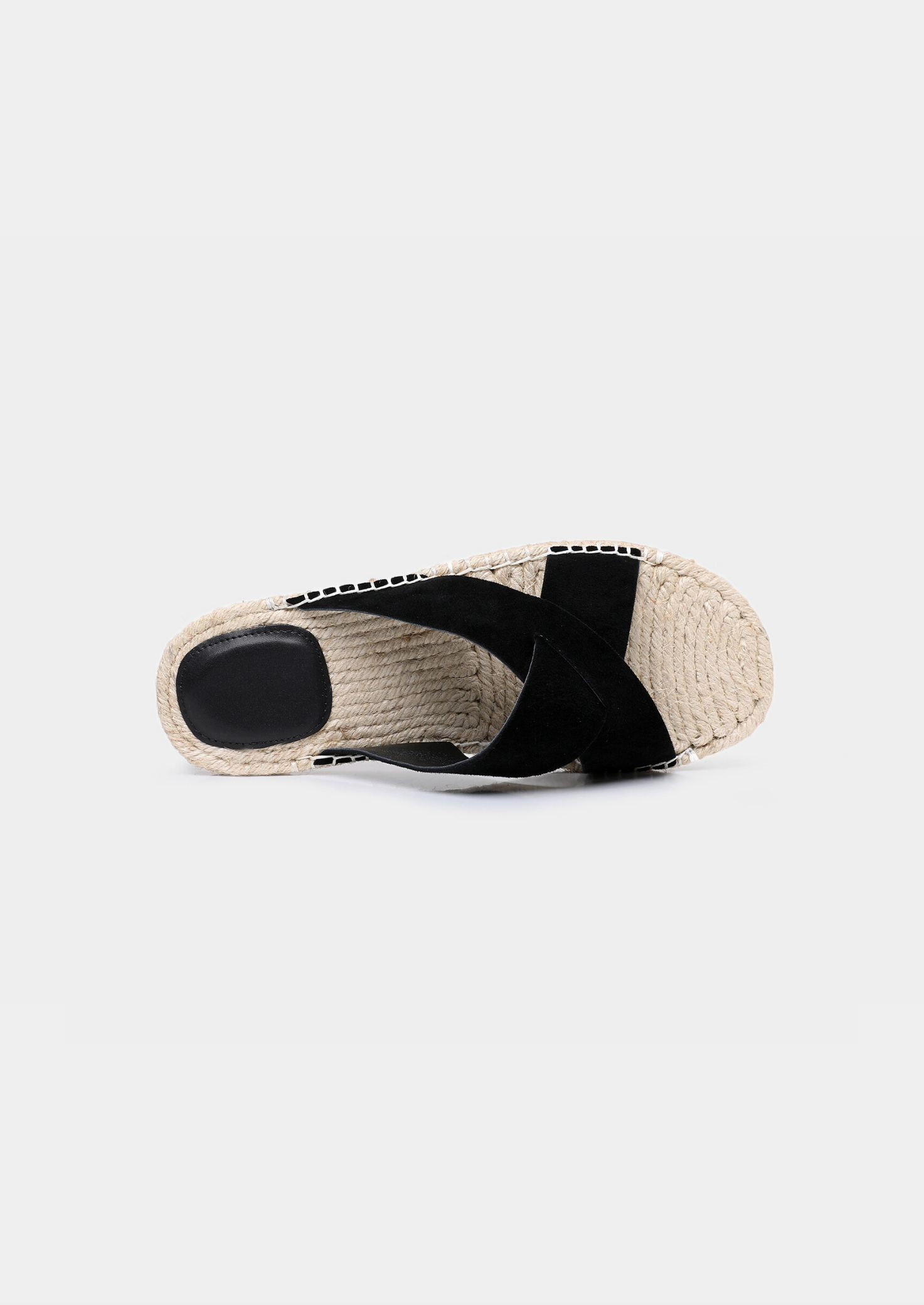 Fårmocka Beige Sandaler Flätade Detaljer Regular Fit 7