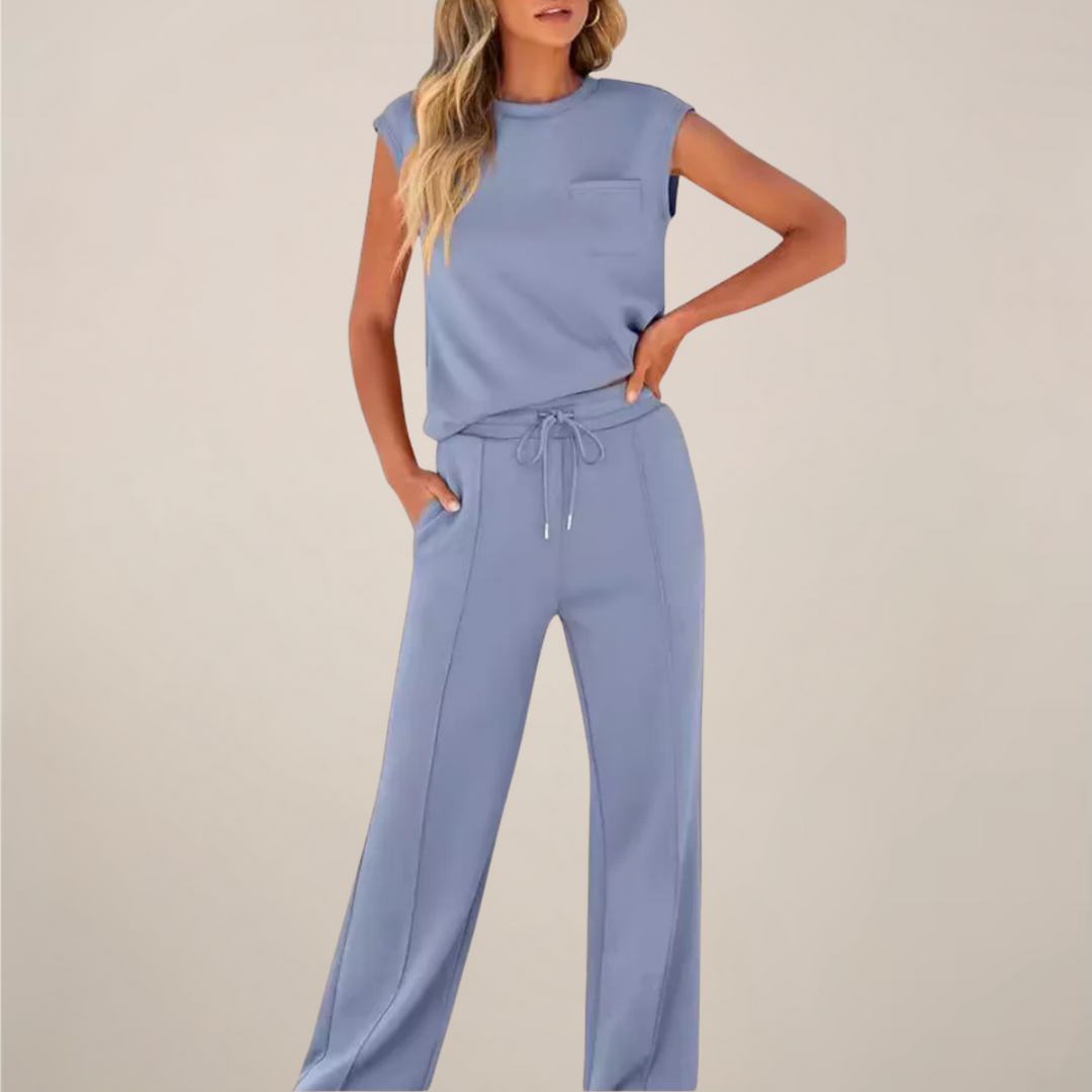Fjäderlätt Tvådelat Set Dam 4