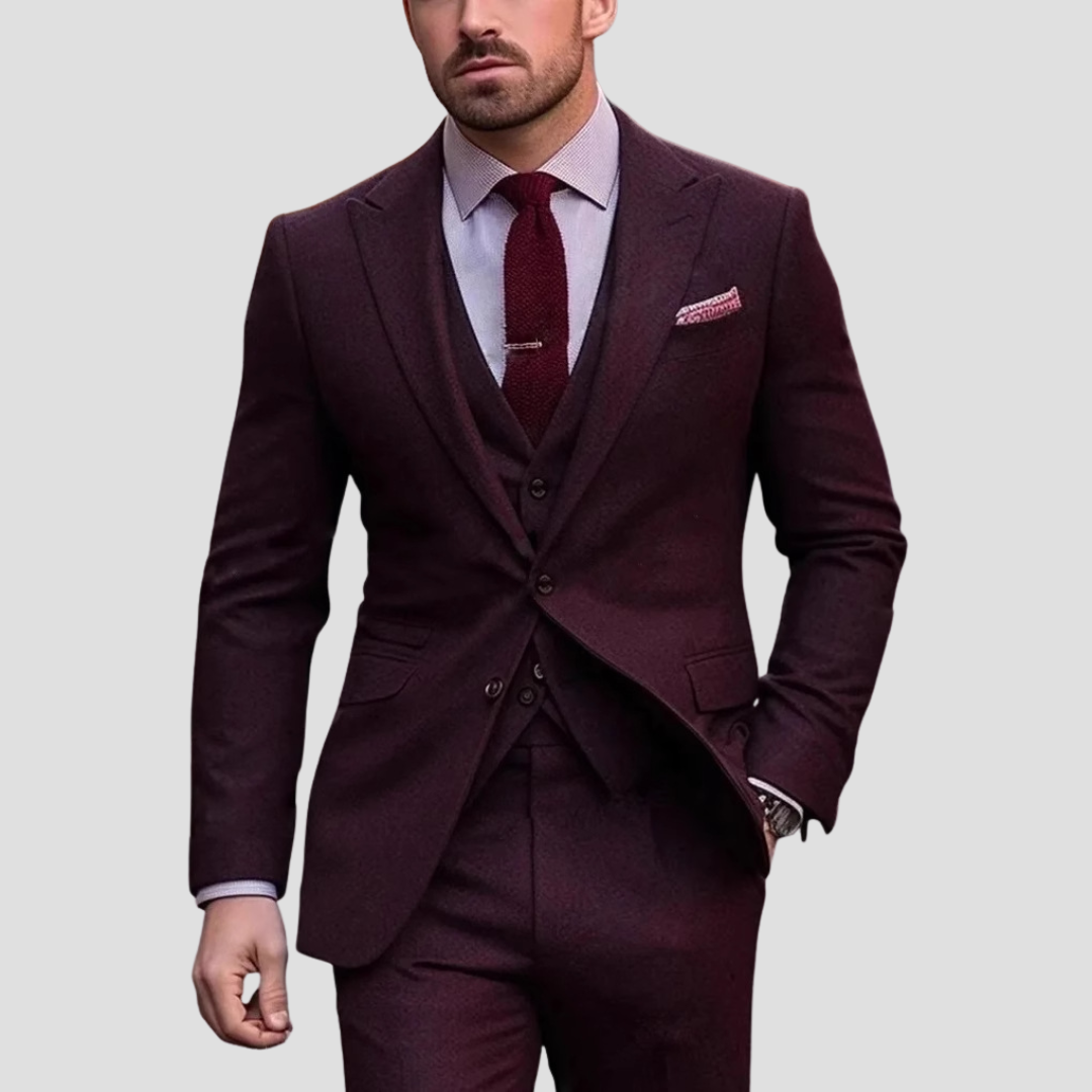 Herrkostym Tredelad Slim Fit 2