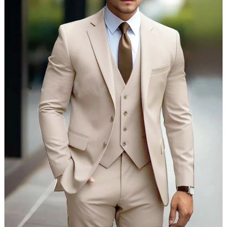 Herrkostym Tredelad Slim Fit 3