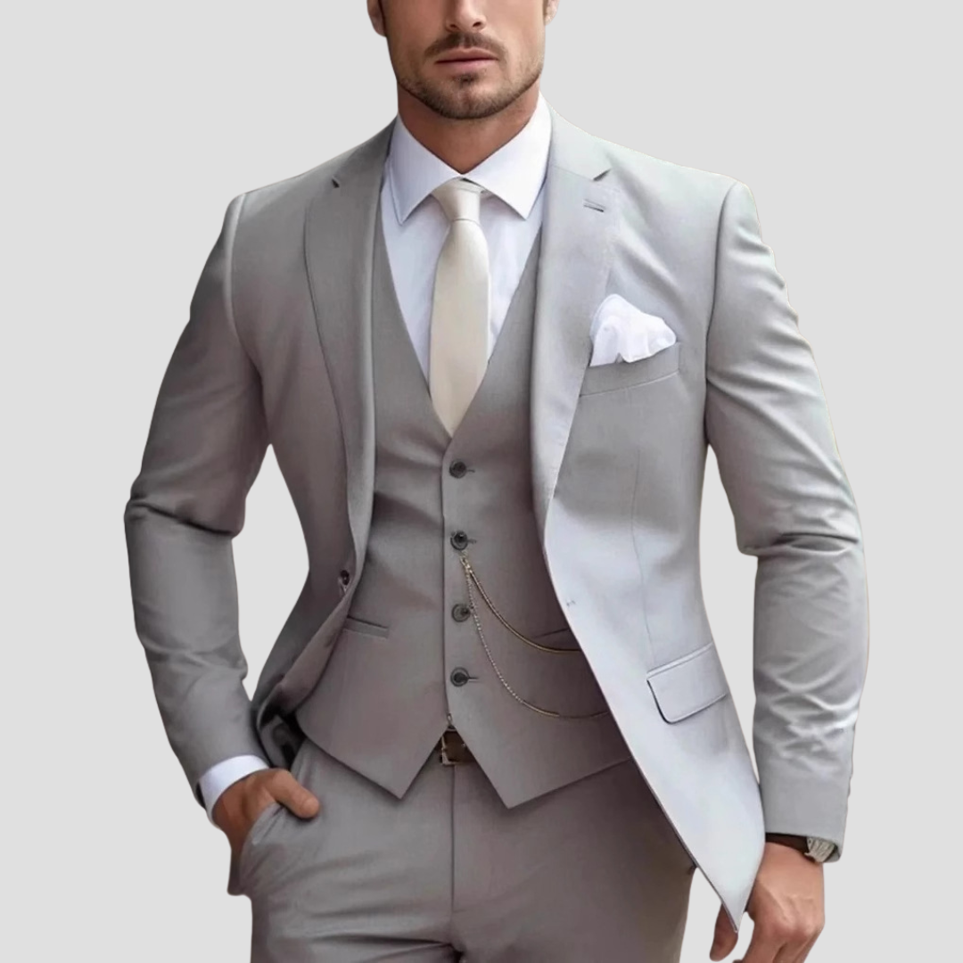 Herrkostym Tredelad Slim Fit 4