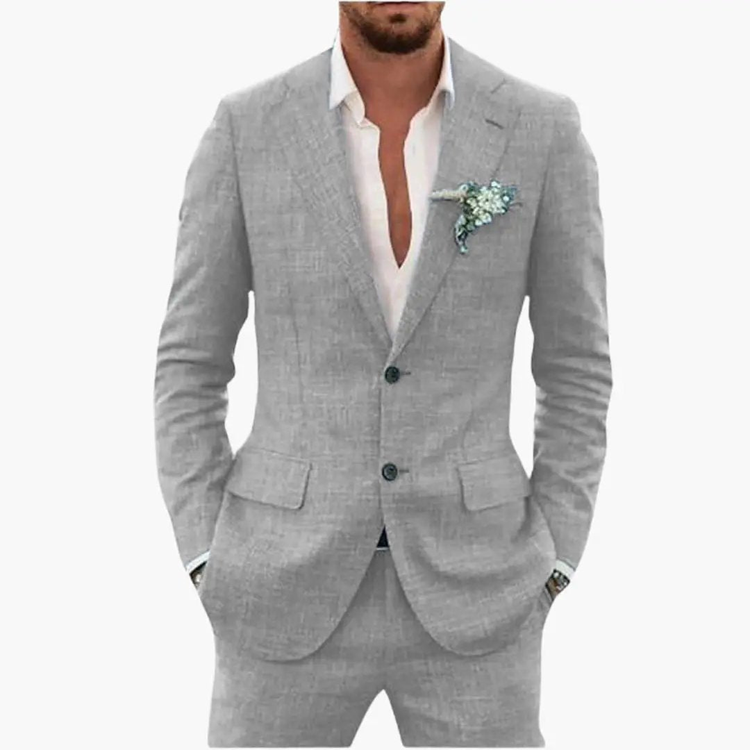 Herrkostym med Klassiska Slag Slim Fit 11