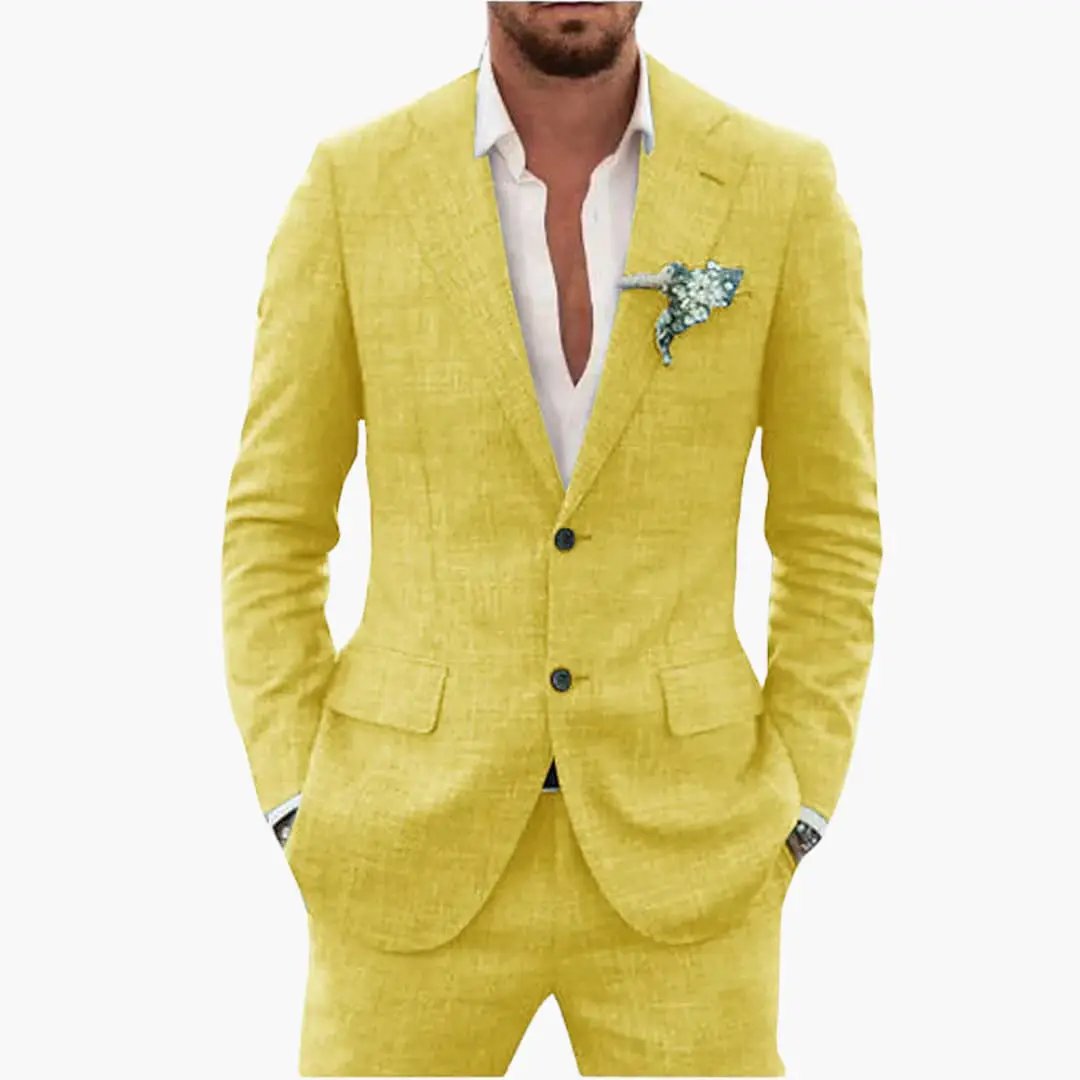 Herrkostym med Klassiska Slag Slim Fit 13