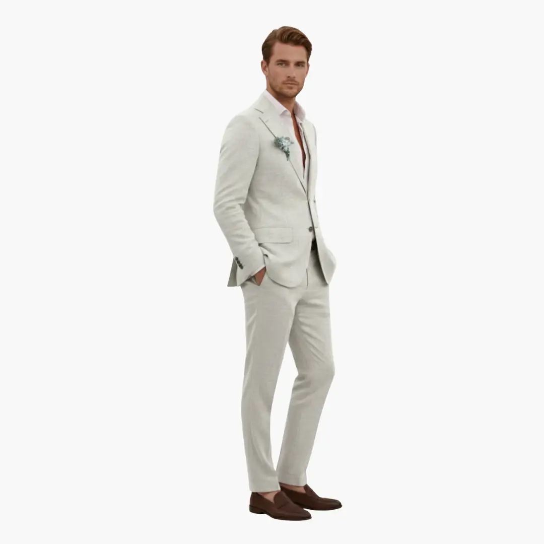 Herrkostym med Klassiska Slag Slim Fit 3