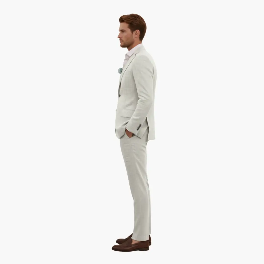 Herrkostym med Klassiska Slag Slim Fit 4