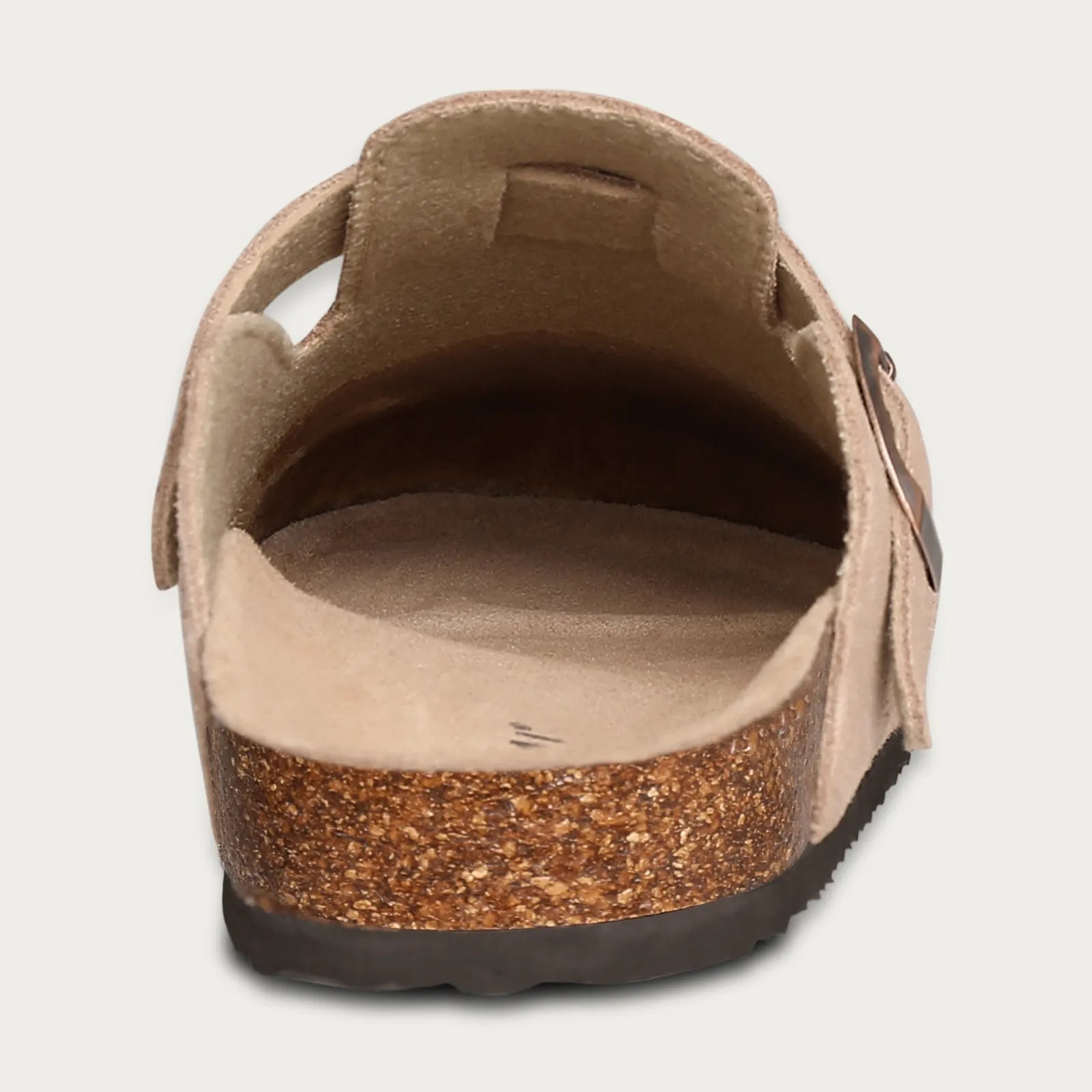 Kalvmocka Beige Träskor Delikata Sömmar Regular Fit 2