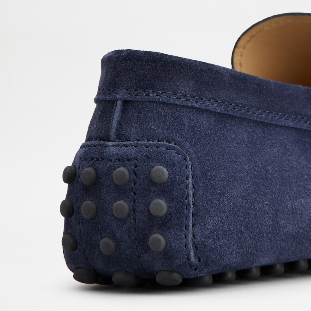 Kalvmocka Blå Loafers Spetslös Regular Fit 1