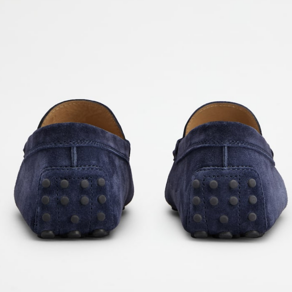 Kalvmocka Blå Loafers Spetslös Regular Fit 3